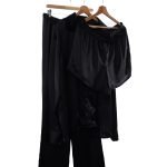 Men's natural silk shorts (black) - Image 3