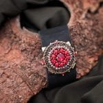 Handmade jewellery set "Red Sparkle" - Image 5