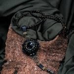 Handmade necklace with hematites - Image 2