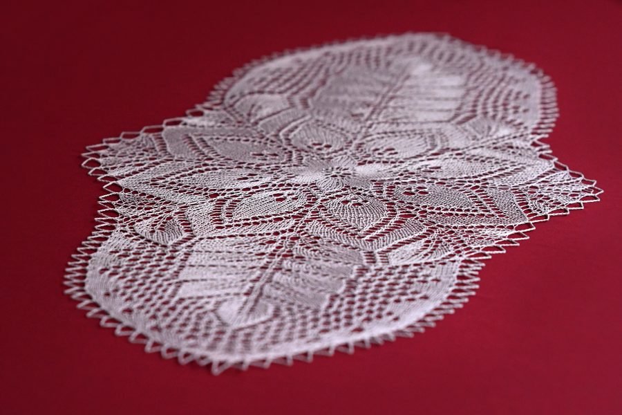 Handmade napkin made of cotton thread - Image 3