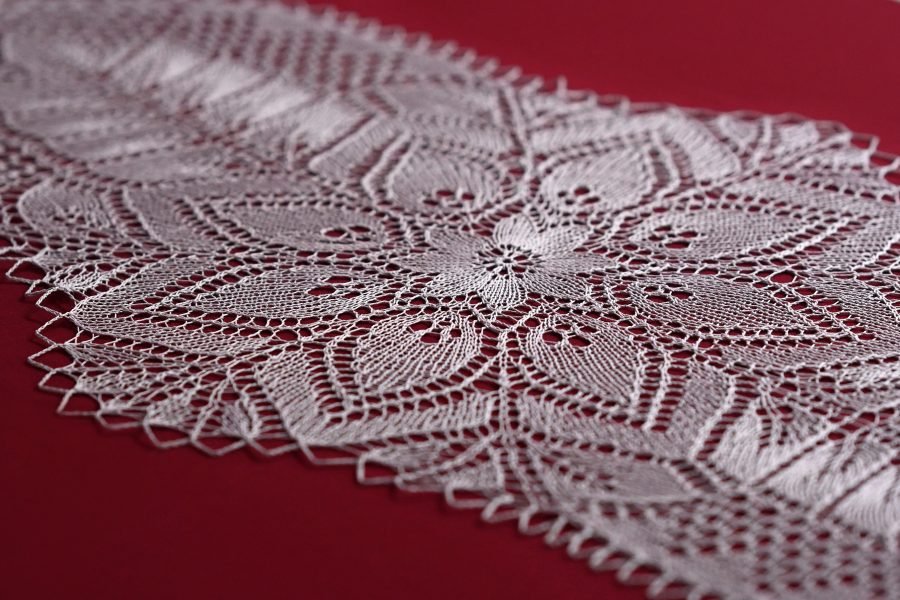 Handmade napkin made of cotton thread - Image 2