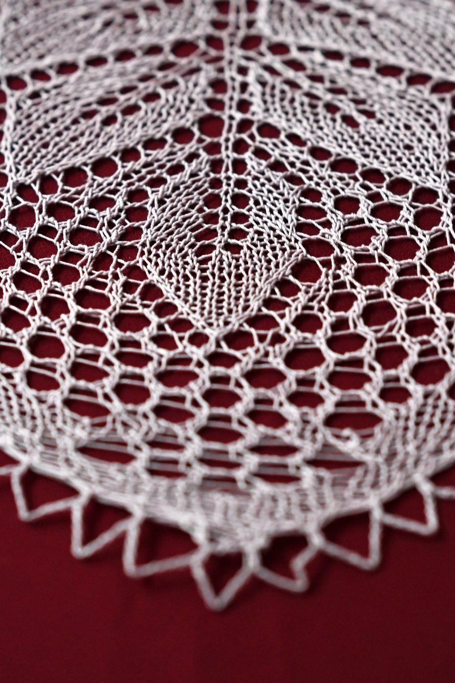 Handmade napkin made of cotton thread - Image 4