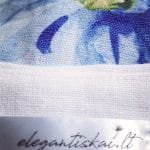 White dress in natural linen "Buds" - Image 5