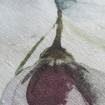 White dress in natural linen "Buds" - Image 9
