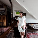 Natural linen dress "Blooming elegance" - Image 2