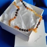 Colourful amber bracelet for women, men - Image 7