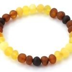 Colourful amber bracelet for women, men - Image 2
