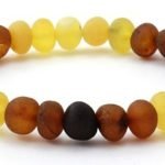 Colourful amber bracelet for women, men - Image 3