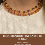 Natural amber necklace for children (various lengths) - Image 3