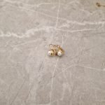 Necklace and earrings set with Swarovski pearls - Image 4