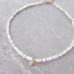 Freshwater pearl necklace and bracelet set - Image 2