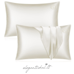 Natural silk pillowcase (white) - Image 10