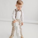 Beige linen suit with trousers - Image 2