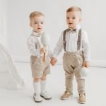 Beige linen suit with trousers - Image 6