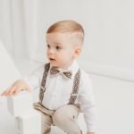 Beige linen suit with trousers - Image 5