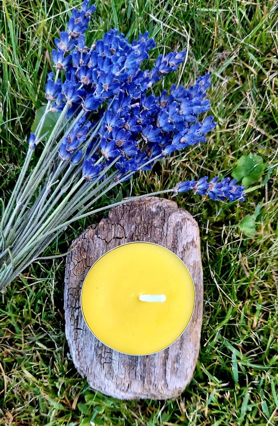 Handmade tea candles with beeswax (10 pcs.)