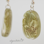 Original handmade earrings with field plants - Image 2