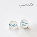 Men's shirt cufflinks with initials - Image 5