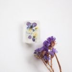 Handmade brooch with real pansies - Image 2