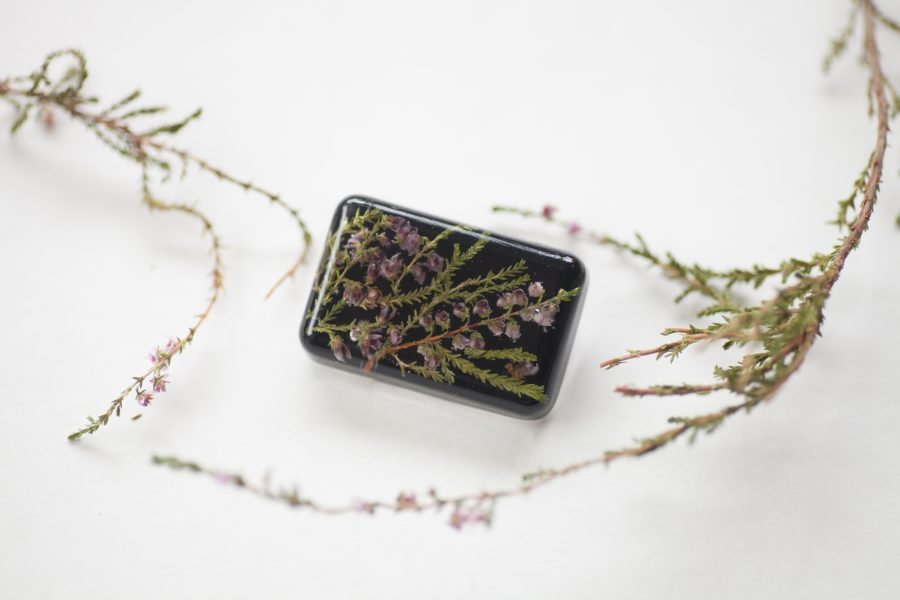 Original brooch with real plants - Image 2