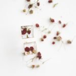 Hand made hirt cufflinks with natural strawberries - Image 2