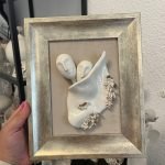 Original ceramic painting "Under the Angel's Wing" - Image 3