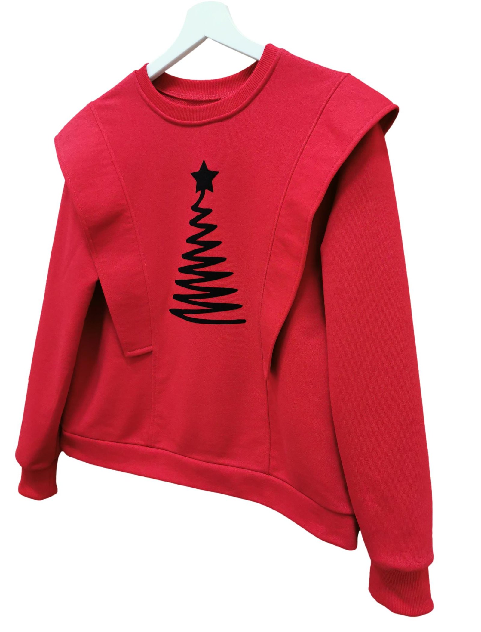 Red Christmas jumper for women and men - Image 4