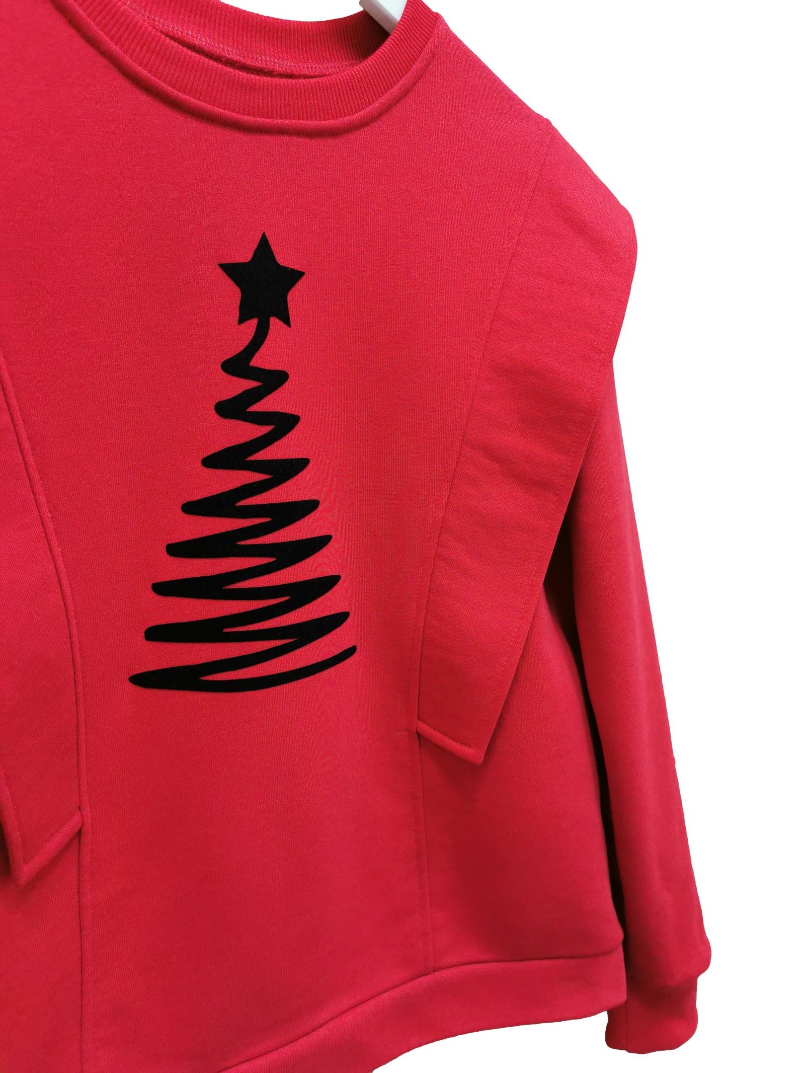 Red Christmas jumper for women and men - Image 5