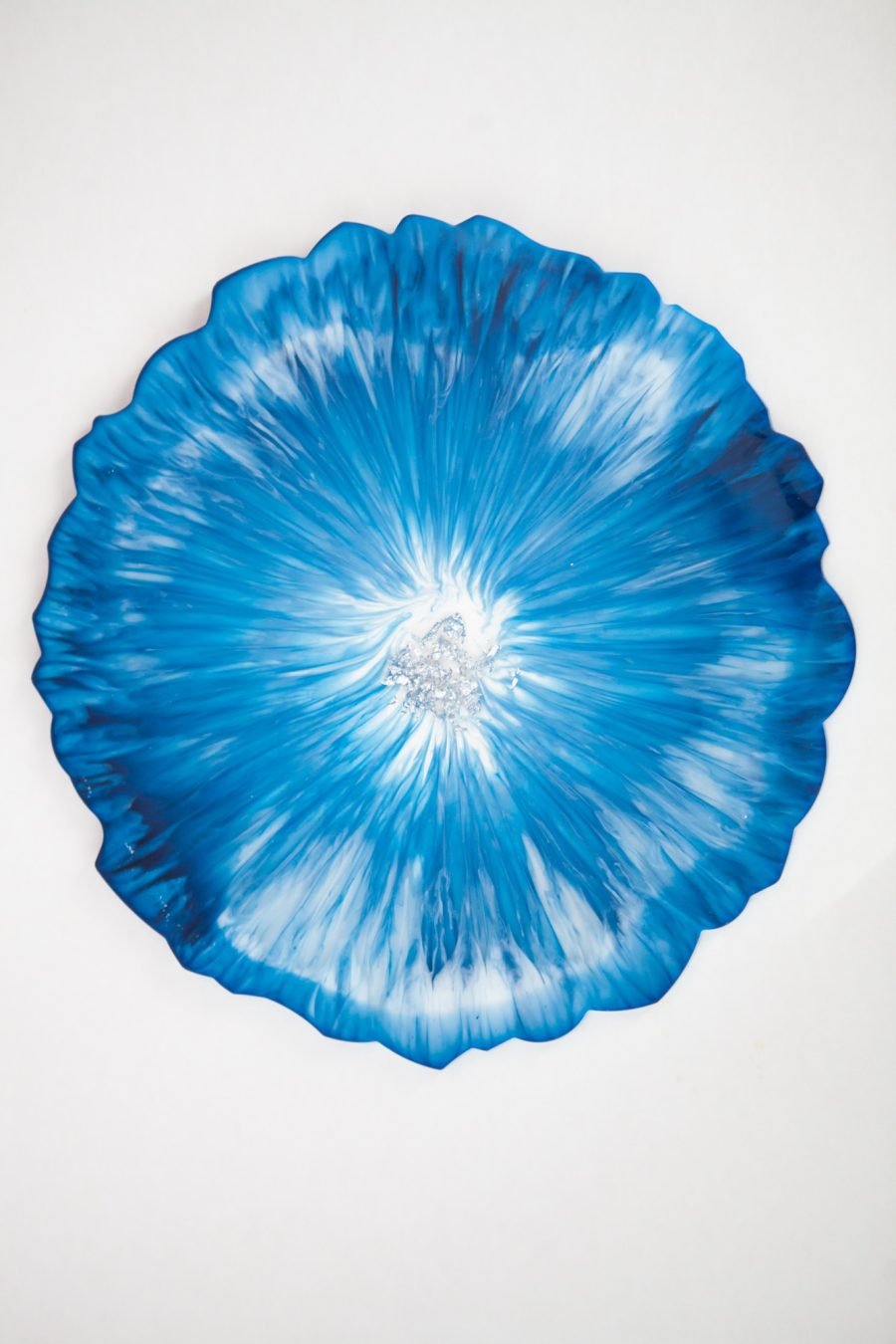 Magic blue single decorative tray