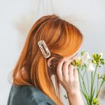 Unique hair clips with natural plants