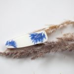 Original hair clips with cornflowers