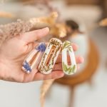 Handmade hair clips "Garden" (2 pcs.) - Image 4