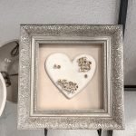 Original ceramic painting "With love..."