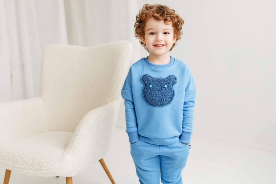 Trousers and jumper set with teddy - Image 3