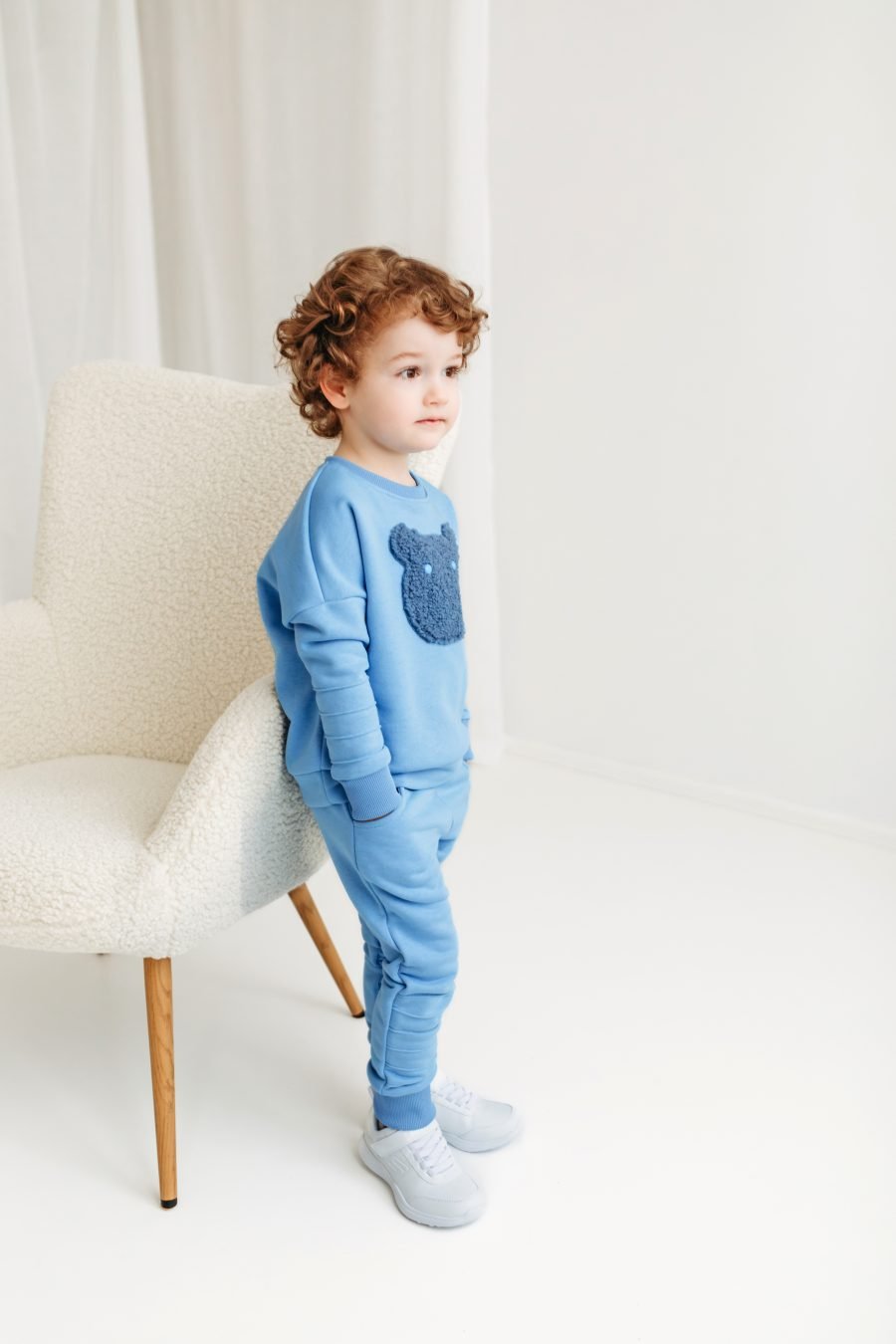 Trousers and jumper set with teddy - Image 4