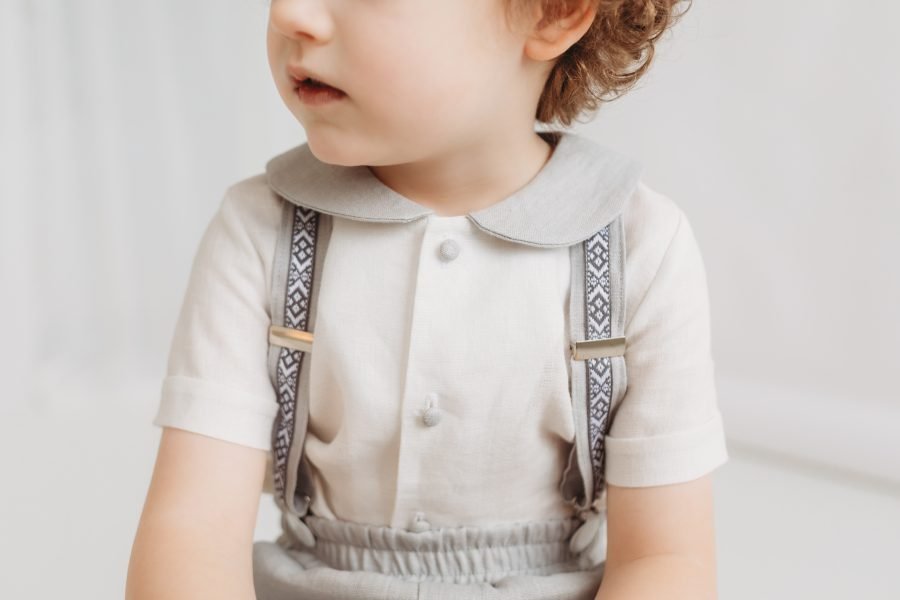 Linen summer suit for boy - Image 2