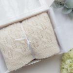 Lightweight, soft, hand-knitted baby blanket - Image 3