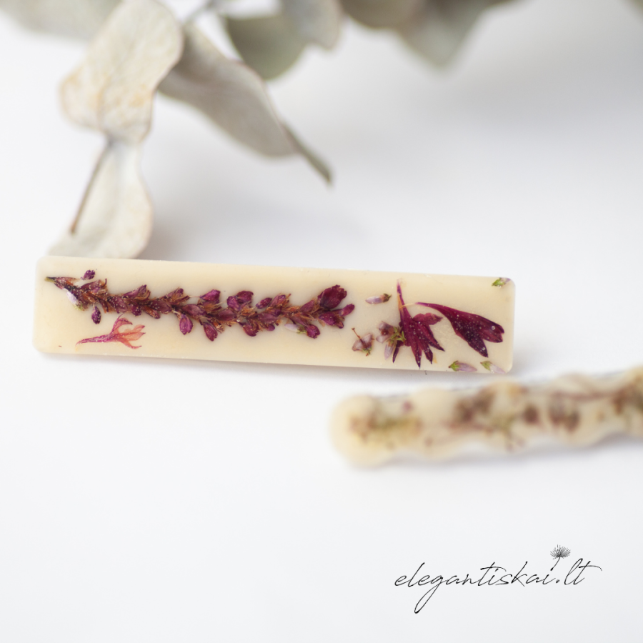 Handmade hair clips "Garden" (2 pcs.) - Image 2