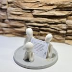 Gifts for stylish interiors with an invitation to Godparents