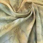 Natural silk scarf "Summer collection"