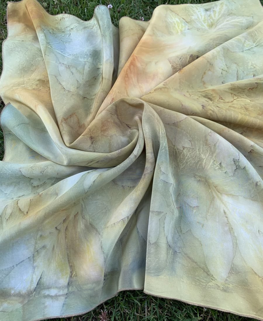 Natural silk scarf "Summer collection" - Image 3