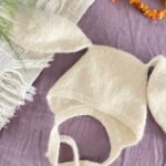 Merino and alpaca wool knitted baby set (various colors) - Image 5