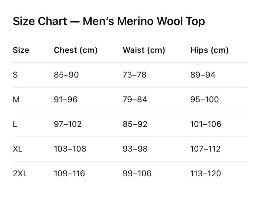 merino clothing