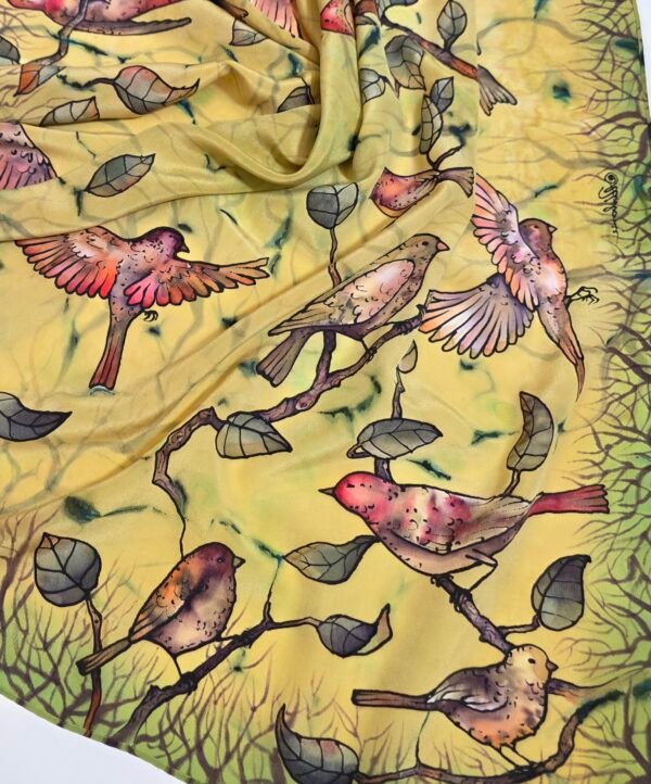 iš natūralaus šilko