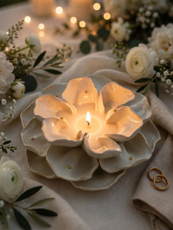 Wedding candle holder "Family warmth"